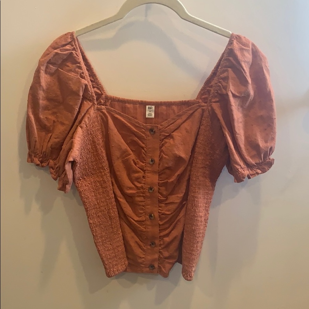 BP puff sleeve top NWOT